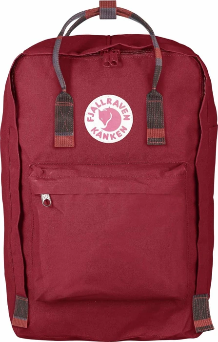 Fjällräven Kanken Laptop 17 deep red/random blocked