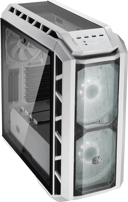 Cooler Master MasterCase H500P Mesh weiß, Glasfenster