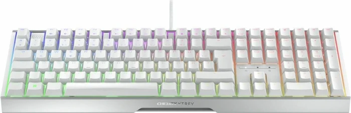 Cherry Xtrfy MX 3.1, weiß/silber, MX2A RGB BROWN, USB, DE