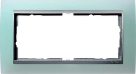 Gira Event Opak Abdeckrahmen 2fach ohne Mittelsteg, mint
