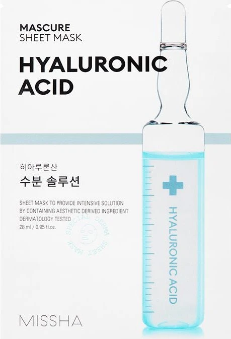 Missha Mascure Hyaluronic Acid Tuch Maske, 1 Stück