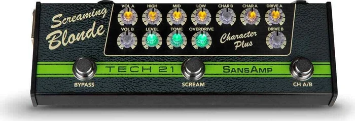 Tech 21 SansAmp Character Plus Series Screaming Blonde