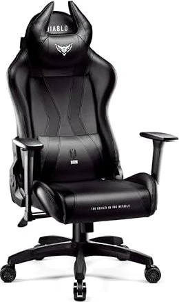 Diablo Chairs X-Horn 2.0 Normal Gamingstuhl, schwarz