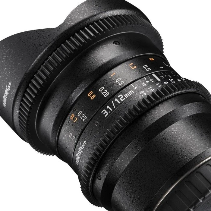 Walimex Pro 12mm 3.1 Fisheye VDSLR für Canon EF