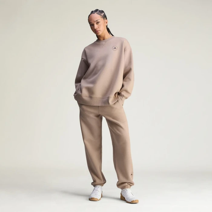adidas by Stella McCartney Loose Trainingshose lang chalky brown (Damen)