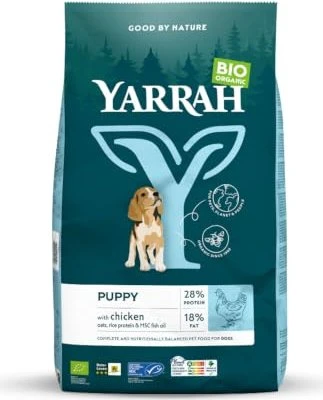 Yarrah Organic Puppy Dry Dog Food, 2kg