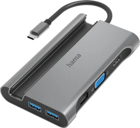 Hama USB-C-Multiport-Adapter, USB-C 3.0 [Stecker] (00200102)