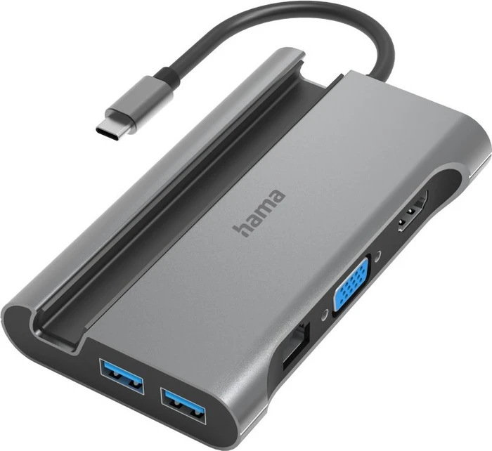 Hama USB-C-Multiport-Adapter, USB-C 3.0 [Stecker]
