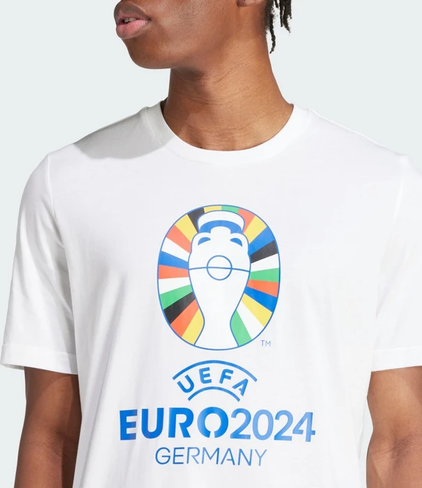 adidas Official Emblem T-Shirt kurzarm weiß (Herren)