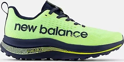 New Balance FuelCell SuperComp Trail bleached lime glo/nb navy/tea tree (Damen)
