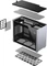 Jonsbo Jonsplus i100 Pro, silber, Glasfenster, Mini-ITX Vorschaubild