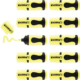 edding 7 Textmarker mini pastellgelb, 10er-Pack