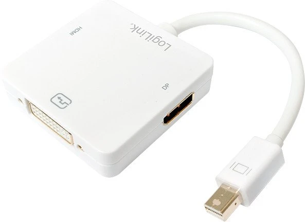 LogiLink 4K Mini DisplayPort 1.2 auf HDMI/DVI/DisplayPort 1.2 Adapter