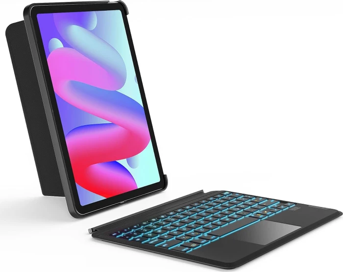 Inateck Abnehmbare Tastatur für iPad Air 4/iPad Air 5/iPad Air 6/iPad Pro 11", schwarz, DE