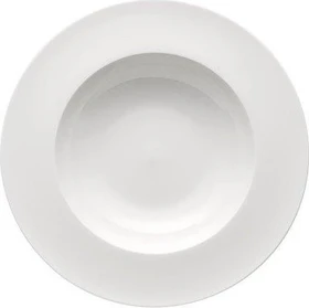 Rosenthal Brillance Bone China Weiss Suppenteller mit Fahne 23cm