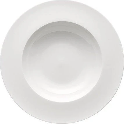 Rosenthal Brillance Bone China Weiss Suppenteller mit Fahne 23cm
