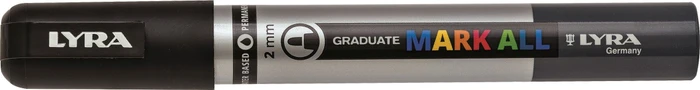 Lyra Graduate Mark All Permanentmarker 2mm schwarz