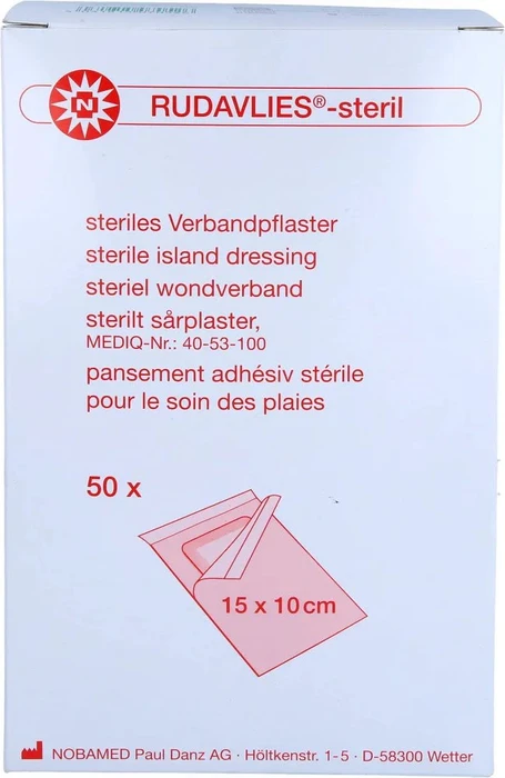 Nobamed Rudavlies steril, 50 Stück