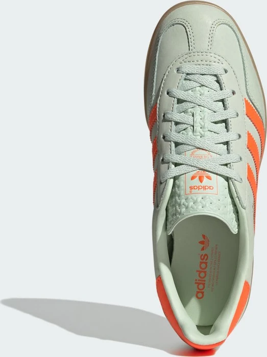 adidas Gazelle Indoor linen green/solar orange/gum