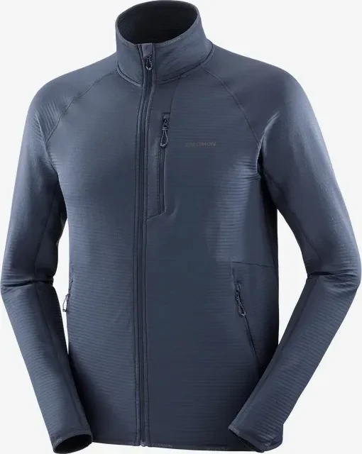Salomon Essential Lightwarm Jacke blue nights (Herren)