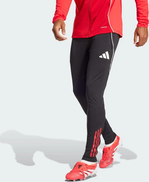 adidas Tiro 25 Competition Trainingshose lang black/team power red 2 (Herren)