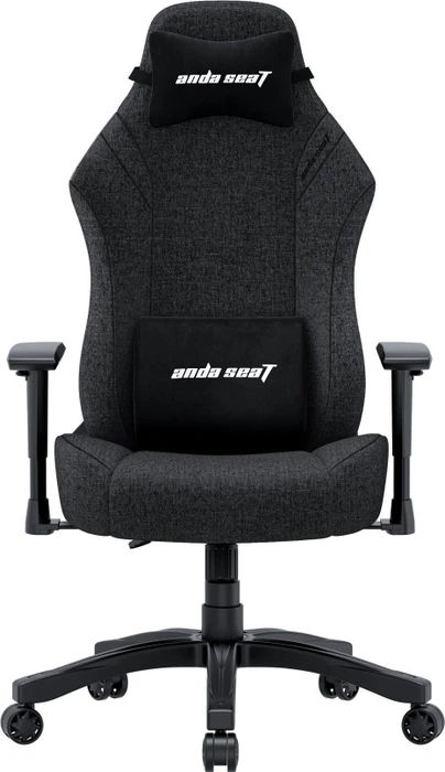 Anda Seat Luna Premium Stoff Gamingstuhl, dunkelgrau