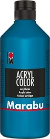 Marabu Acryl Color Acrylfarbe, cyan, 500ml
