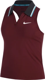 Nike Court Slam Dri-FIT Funktionsshirt ärmellos dark team red/dusty cactus/white (Damen)