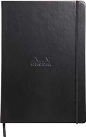 Rhodia Boutique Webnotebook, A4, punktiert, Hardcover, schwarz, 96 Blatt