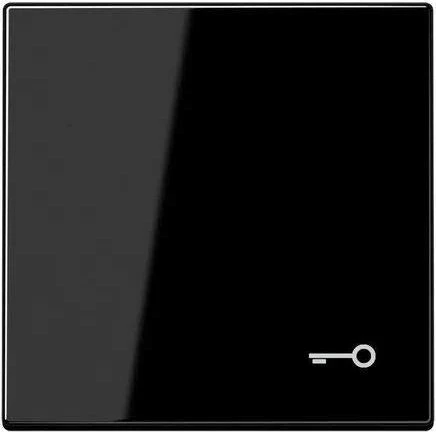 Jung Serie LS Wippe Symbol Tür, schwarz