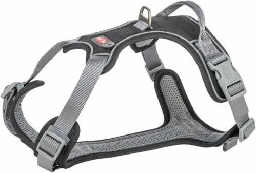 Trixie Premium Active Geschirr, L, schwarz