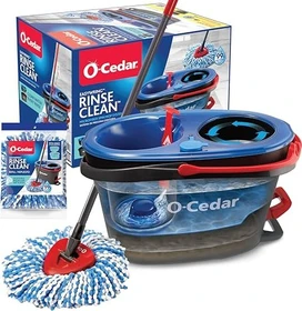 O-Cedar EasyWring RinseClean Bodenwischer-Set
