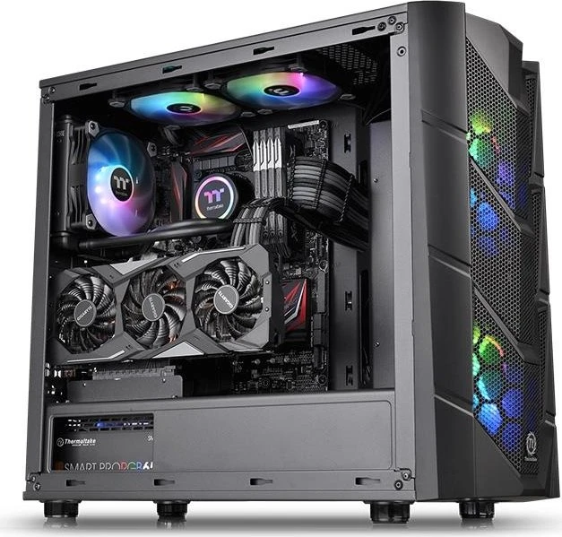 Thermaltake Commander C36 ARGB, Glasfenster
