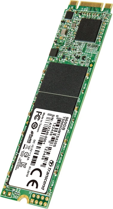 Transcend MTS820S SSD 960GB, M.2 2280 / B-M-Key / SATA 6Gb/s