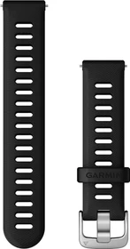 Garmin Schnellwechsel Ersatzarmband 110-175mm Silikon schwarz/silber