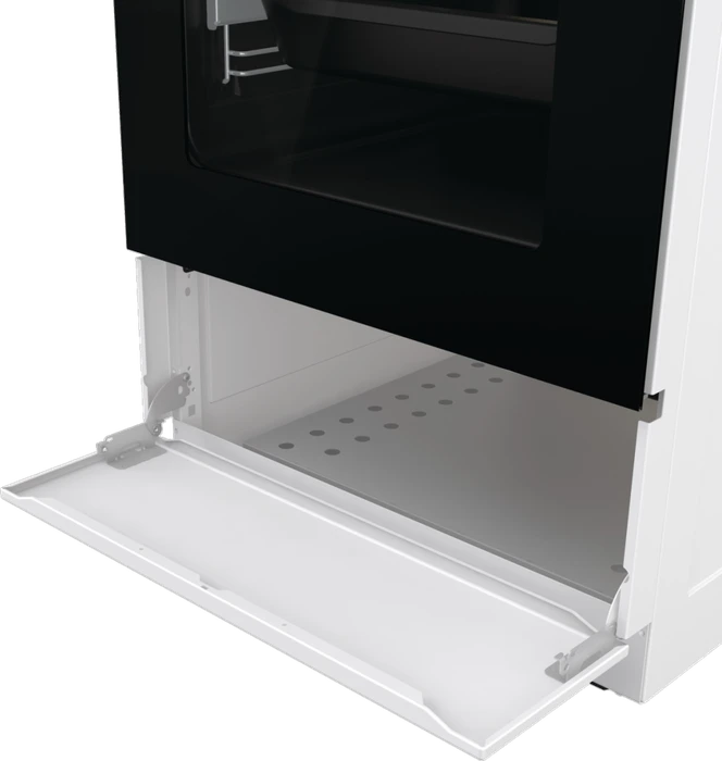 Gorenje GEC5C41WG Elektroherd mit Glaskeramik-Kochfeld