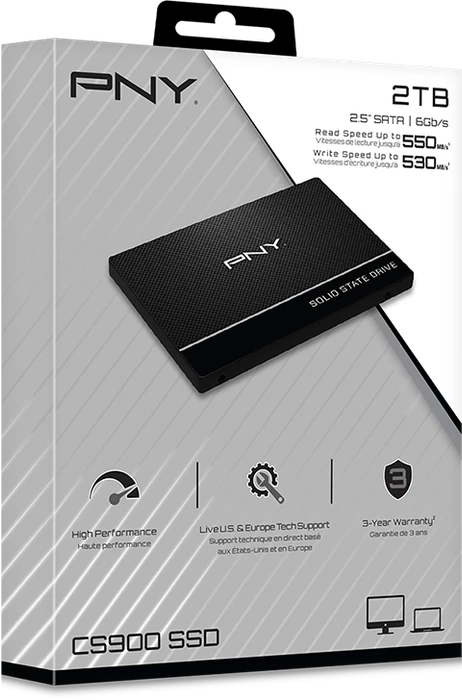 PNY CS900 2TB, 2.5" / SATA 6Gb/s