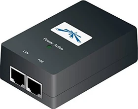 Ubiquiti Desktop PoE-Injektor, 2x RJ-45, 24W passiv PoE (POE-48-24W-G)