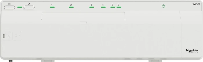Schneider Electric Wiser Verteilerleiste Fußbodenheizung 230V, Heizungssteuerung