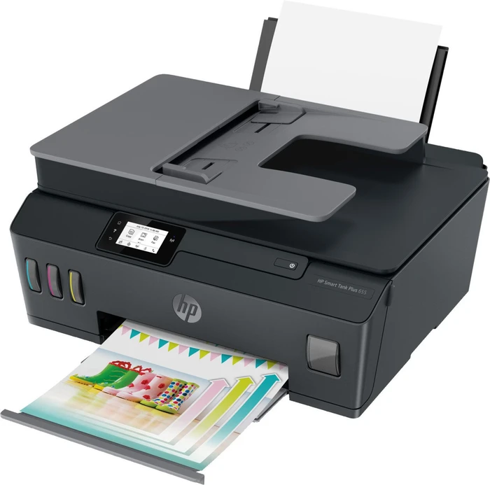 HP Smart Tank Plus 655 Wireless All-in-One, Tinte, mehrfarbig