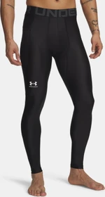 Under Armour HeatGear Armour Tights Laufhose lang schwarz/weiß (Herren)