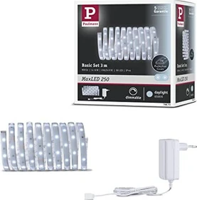 Paulmann MaxLED 250 Basisset Strip LED-Streifen 12W tageslichtweiß beschichtet 3m
