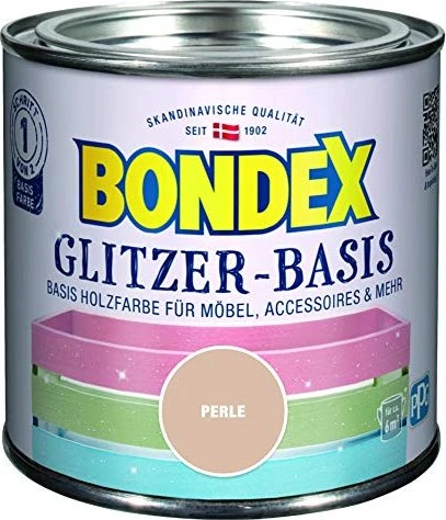 Bondex Glitzer-Basis Holzfarbe innen perle, 500ml