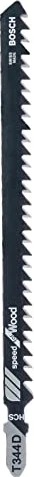 Bosch DIY T344D HCS Speed for Wood Stichsägeblatt, 152mm, 2 Stück