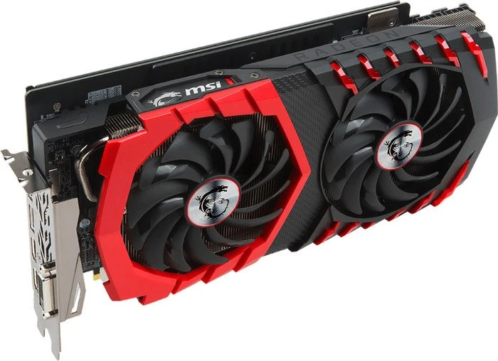 MSI Radeon RX 580 Gaming+ 8G, 8GB GDDR5, DVI, 2x HDMI, 2x DP