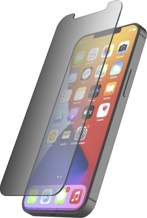 Hama Echtglas-Displayschutz Privacy für Apple iPhone 12 Mini