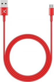 XLayer Colour Line USB-A/Micro-USB-B 1.0m rot
