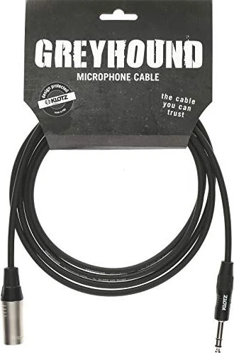 Klotz Greyhound Microphone TRS/XLRm 6.0m