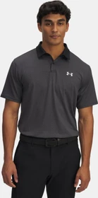 Under Armour Tee To Green Printed Poloshirt kurzarm black/halo gray (Herren)