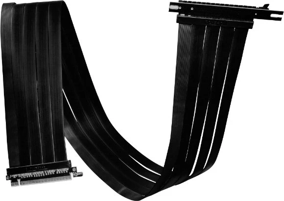 Lian Li Riser Card Kabel, gerade, PCIe 4.0, 900mm, schwarz
